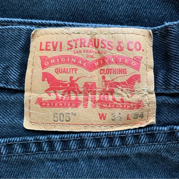 Levi’s 505 jeans 32x32 - Picture 4 of 12